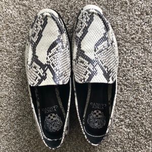 Vince Camuto Snake Loafers